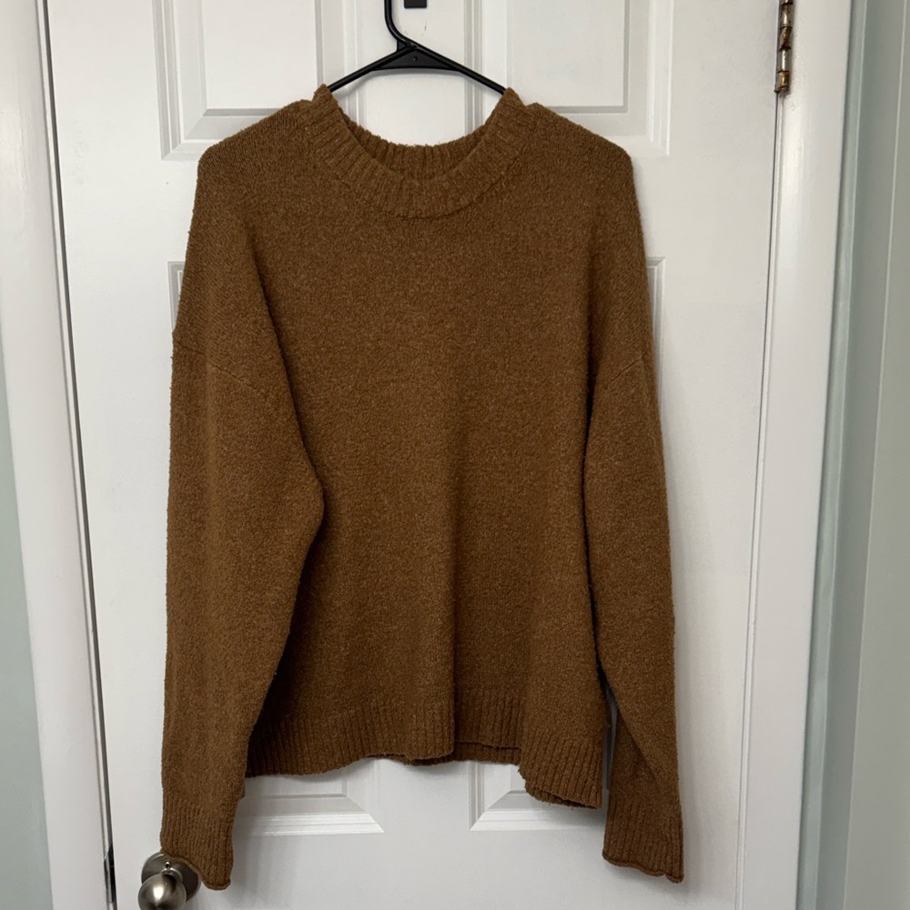 Cozy Brown Over Sized Sweater